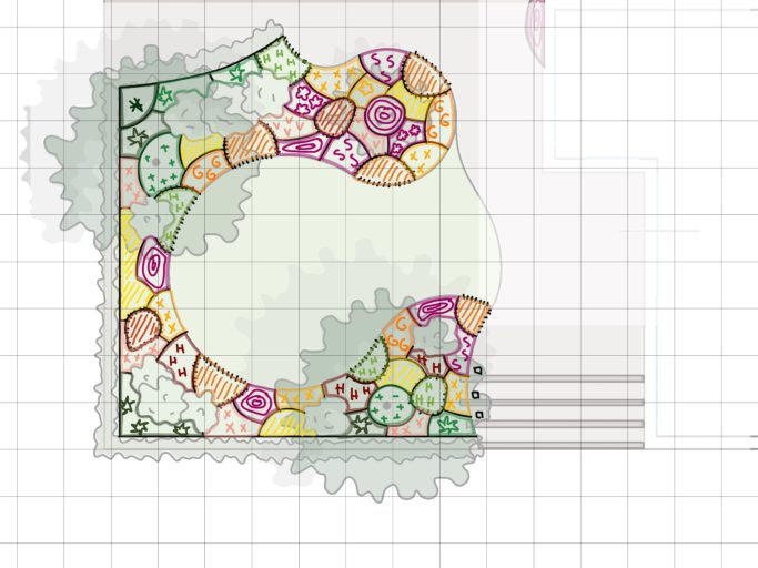 Beplantingsplan Voortuin