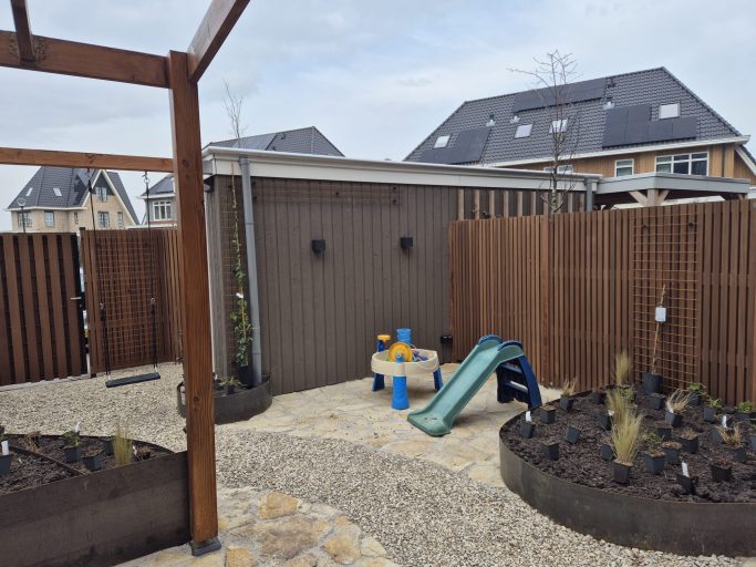 Eetterras als speelplek Eetterras als speelplek